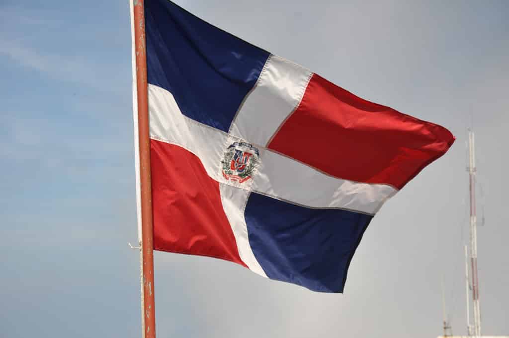 Bandera de la Republica Dominicana