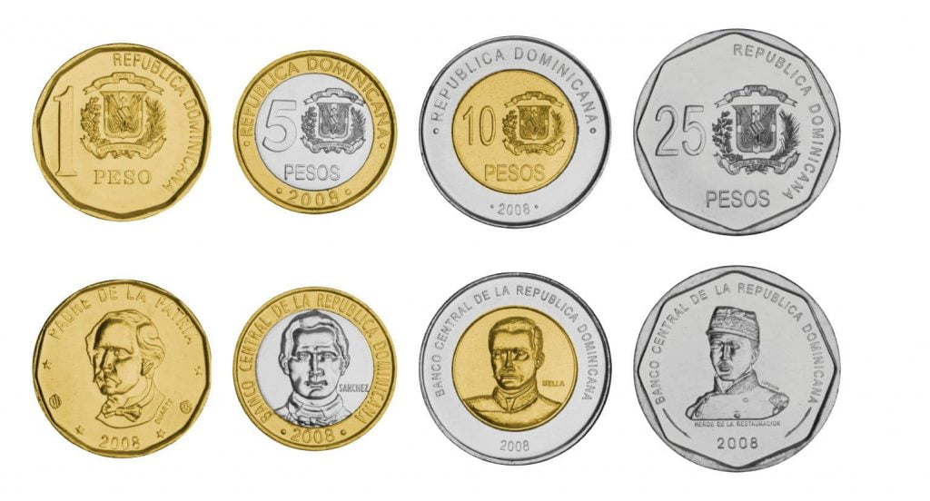 Monedas dominicanas